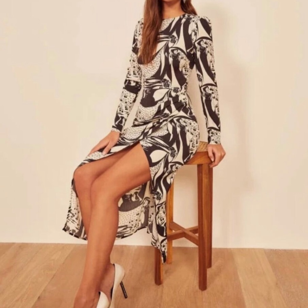 reformation dress size 8 new with tags